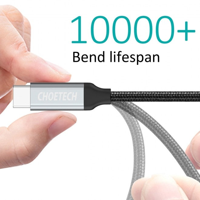 CHOETECH AC0007-102GY USB 3.0 Type-A to Type-C Cable 2M Tristar Online