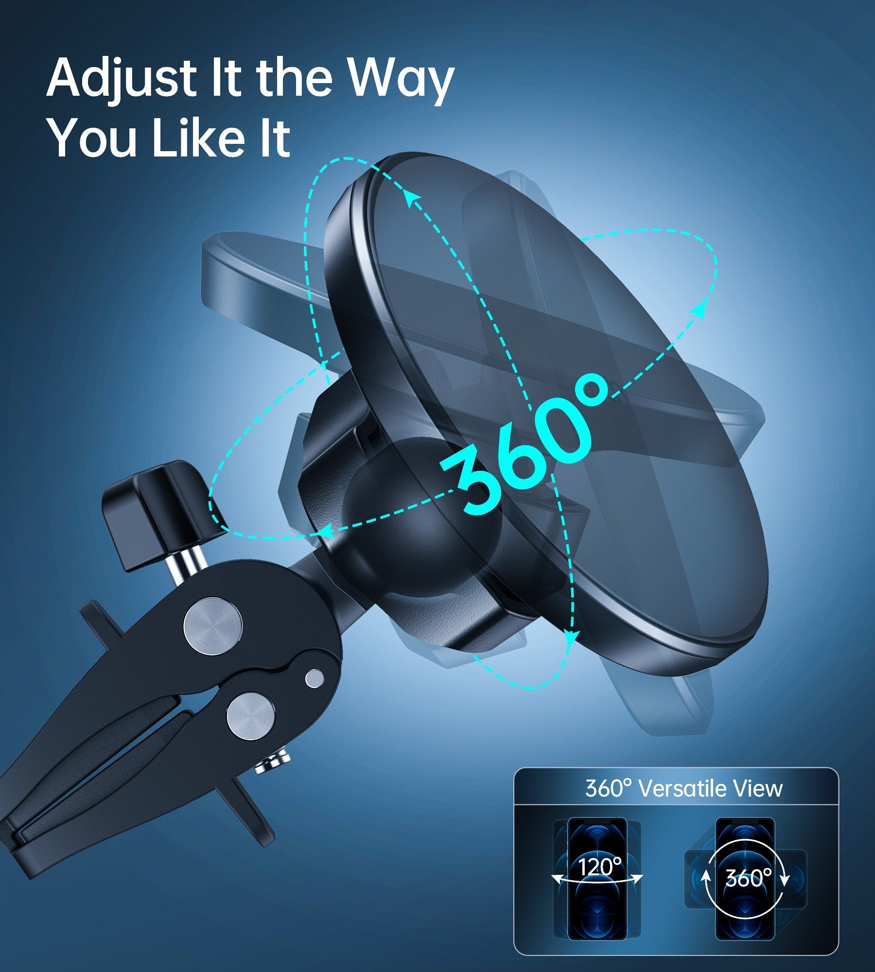 CHOETECH AT0004 Magsafe iPhone 12 Magnetic Car Mount Car Air Vent Phone Holder Tristar Online