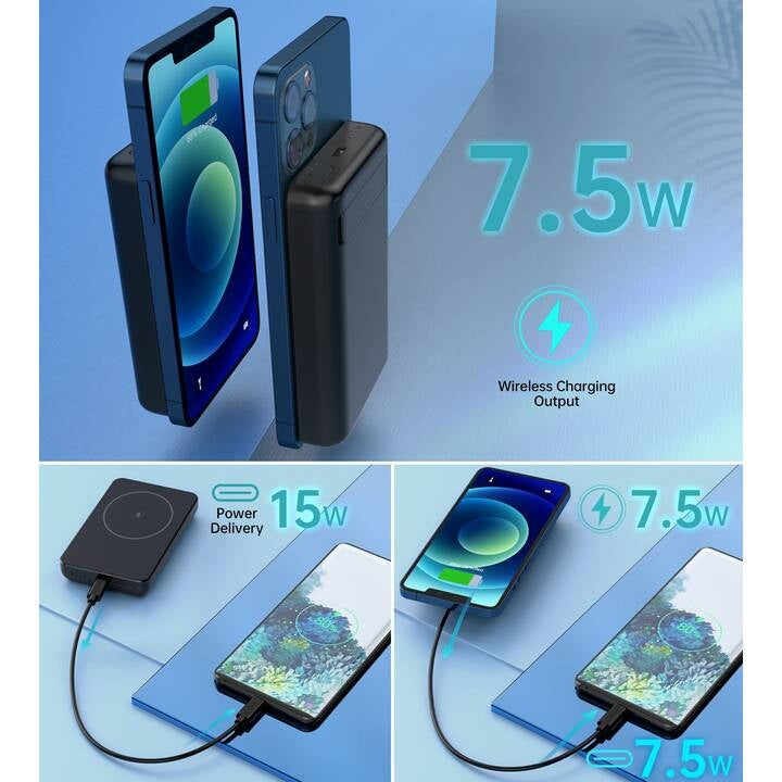 CHOETECH B651 10000mAh Magnetic Wireless Charge Power Bank Tristar Online