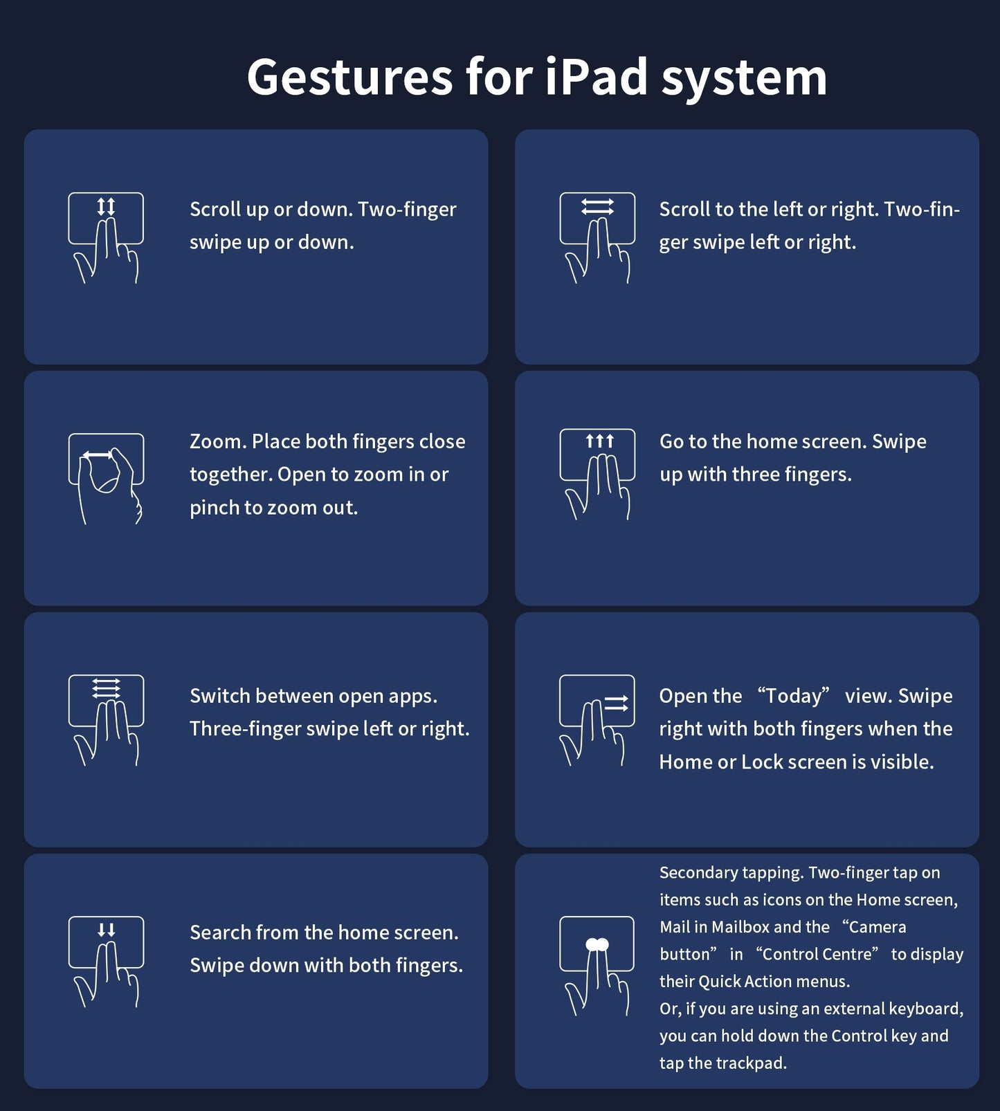 CHOETECH BH-018 Wireless Keyboard with Touchpad and Backlight for iPad Pro 11 " (Black) Tristar Online