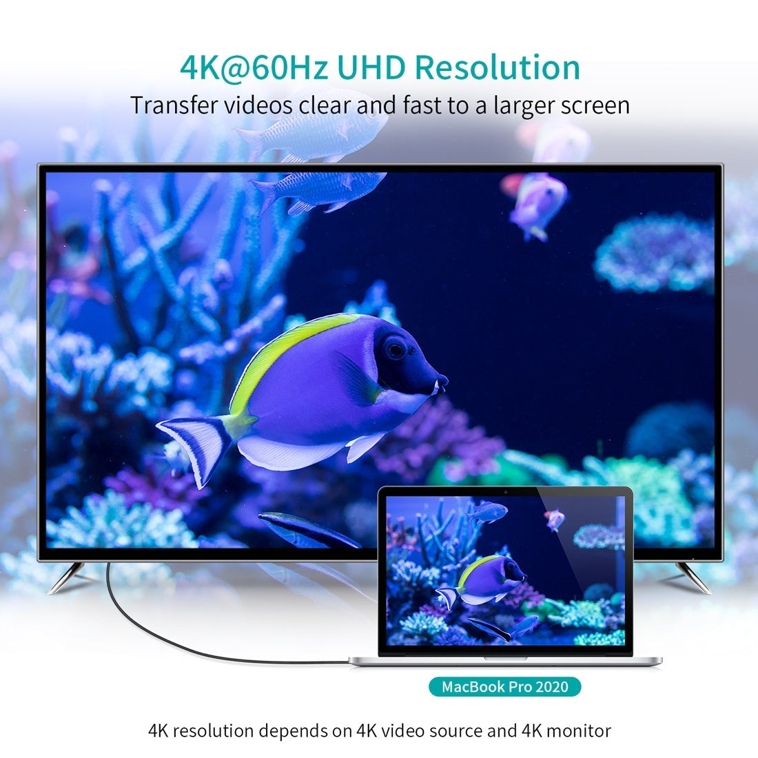 CHOETECH CH0050 USB-C to HDMI Gen2 4K Cable 5M Black Tristar Online