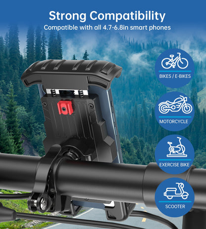 CHOETECH H067-GY Adjustable Mobile Stand for Bicycle (Gray) Tristar Online