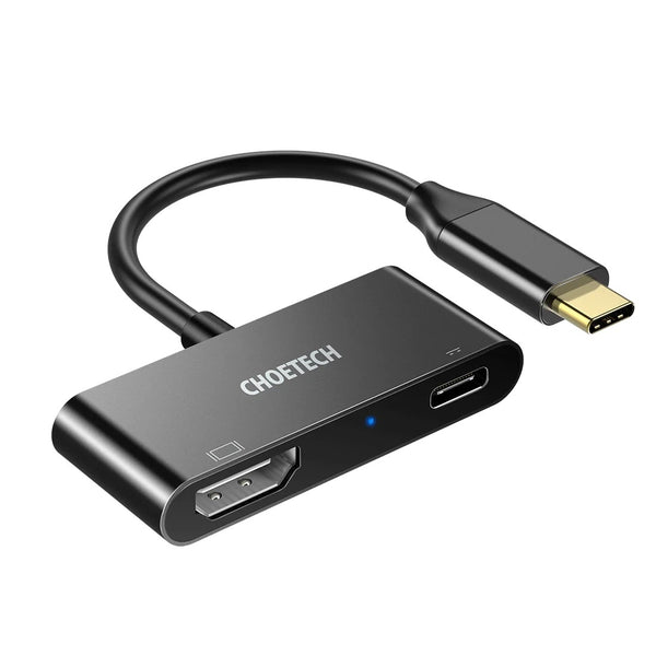 CHOETECH HUB-M03 USB-C To HDMI Adapter(4K@60hz) with 60W PD Charging Port Tristar Online