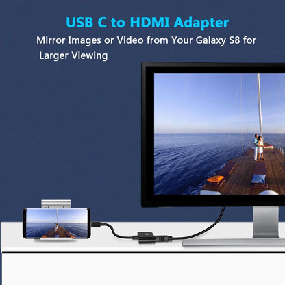 CHOETECH HUB-M03 USB-C To HDMI Adapter(4K@60hz) with 60W PD Charging Port Tristar Online