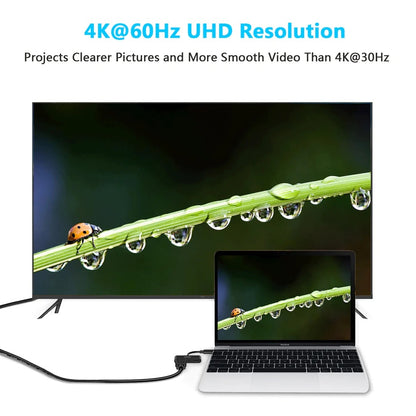CHOETECH HUB-M03 USB-C To HDMI Adapter(4K@60hz) with 60W PD Charging Port Tristar Online