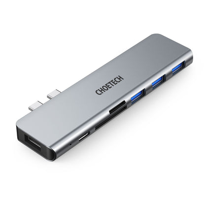 CHOETECH HUB-M23 7-in-1 MacBook Pro USB Adapter Tristar Online