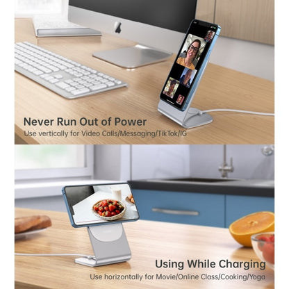 CHOETECH MA00117-SL MagLeap Magnetic Wireless Charger with Stand and AC Adapter Tristar Online