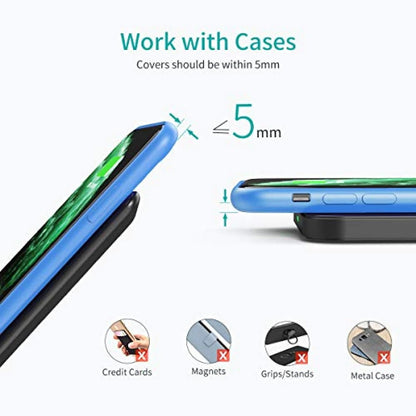CHOETECH MIX00087 (T524S+T511S) Qi 10W/7.5W Fast Wireless Charging Stand and Pad Tristar Online