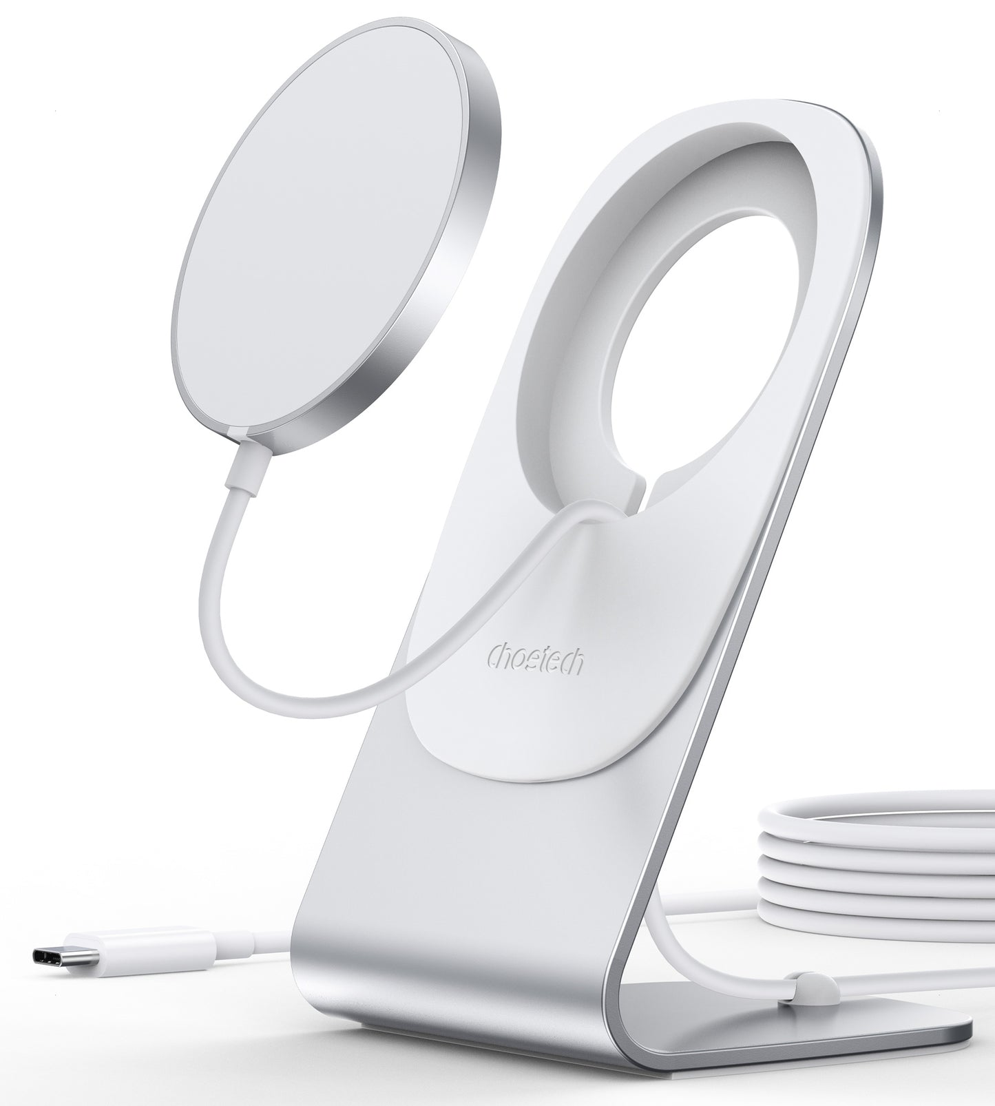 CHOETECH MIX00117SL Magasafe Fast Wireless Charger Stand Holder For iPhone 13/12 (H047+T517) Tristar Online