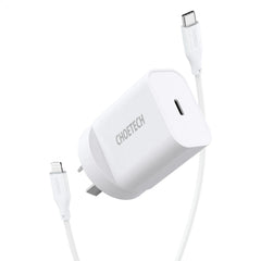 CHOETECH Q5004CL PD20W USB-C iPhone Fast Charger with MFi Certified USB-C Cable Tristar Online