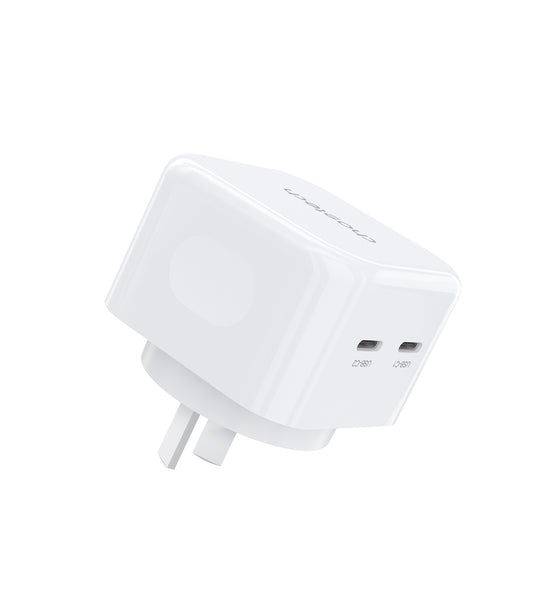 CHOETECH Q5008 PD 35W Dual USB-C Charger Tristar Online