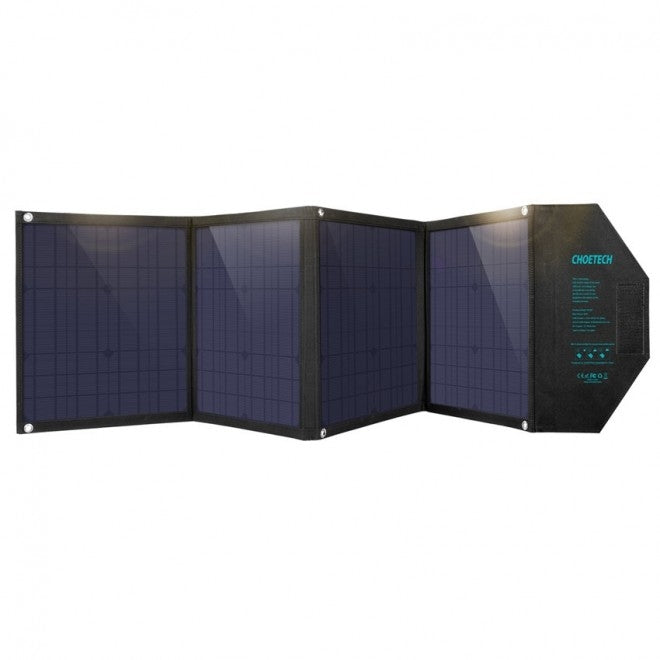 CHOETECH SC007 Solar Panel Portable Charger 80W 18V with USB-C PD 30W Tristar Online