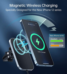Choetech T200-F MagLeap Magnetic Wireless Car Charger for iPhone 12 Tristar Online