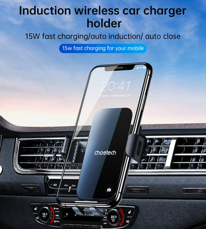 Choetech T202-F Fast Wireless Charging Car Dock Tristar Online