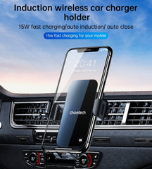 Choetech T202-F Fast Wireless Charging Car Dock Tristar Online