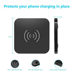 CHOETECH T511S Qi Certified 10W/7.5W Fast Wireless Charger Pad Tristar Online