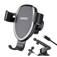 CHOETECH T536-S Fast Wireless Charging Car Mount Phone Holder Tristar Online