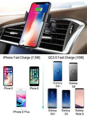 CHOETECH T536-S Fast Wireless Charging Car Mount Phone Holder Tristar Online