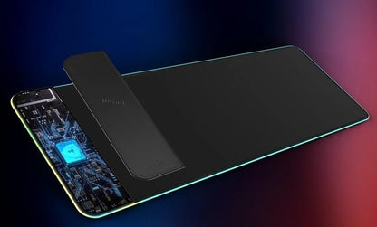 CHOETECH T543-F RGB Illuminated 15W Wireless Charging Mouse Pad Tristar Online