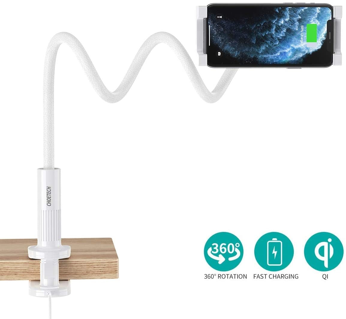 CHOETECH T548-S Wireless Charger with Flexible Holder Tristar Online