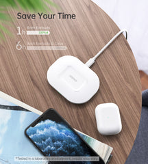 CHOETECH T550-F Airpods/Phone Wireless Fast Charging Pad Tristar Online