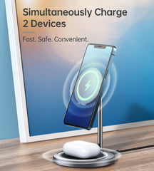 Choetech T575-F MagSafe iPhone Magnetic Wireless Charger Stand Tristar Online