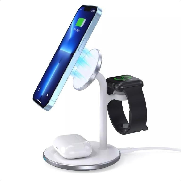 CHOETECH T585-F 3-in-1 Wireless Charging Station Dock Tristar Online