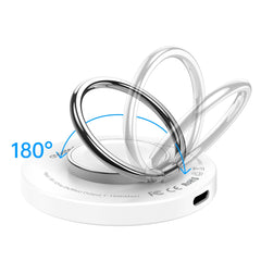 CHOETECH T603-F Ring Holder and Magnetic 15W Wireless Charger for Phone/airPod/iWatch Tristar Online