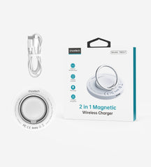 CHOETECH T603-F Ring Holder and Magnetic 15W Wireless Charger for Phone/airPod/iWatch Tristar Online