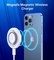 CHOETECH T603-F Ring Holder and Magnetic 15W Wireless Charger for Phone/airPod/iWatch Tristar Online