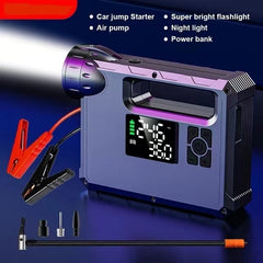 CHOETECH TC0017 4-in-1 10000mAh Car Jump Starter + Power Bank + Air Pump + LED Flashlight Tristar Online