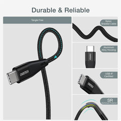 CHOETECH XCC-1003 USB-C To USB-C Cable 1.2M Tristar Online