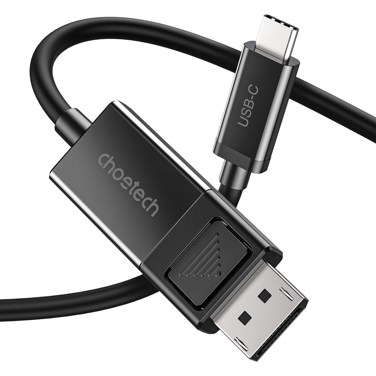 CHOETECH XCP-1803 USB-C To DisplayPort Cable 8K@30Hz 1.8M Two-Way Tristar Online
