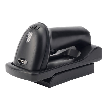 YHDAA YHD-5800DB 2D Wireless Bluetooth Barcode / QR Code Scanner with Stand (Black) Tristar Online