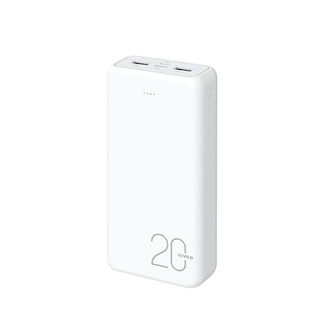 KIVEE PT63 20000mAh Power Bank White Tristar Online