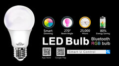 MV SMART BULB 9W E27 TWIN PACK  (apple app only ) Tristar Online