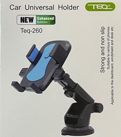 TEQ TEQ -260 Car Universal Holder Strong & non Slip (Extendable) Blue/Black Tristar Online