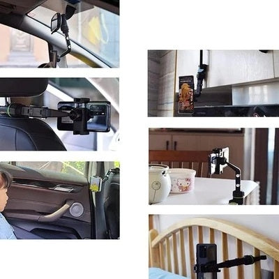 TEQ Adjustable Phone Holder Car Rearview Mirror Mount Tristar Online
