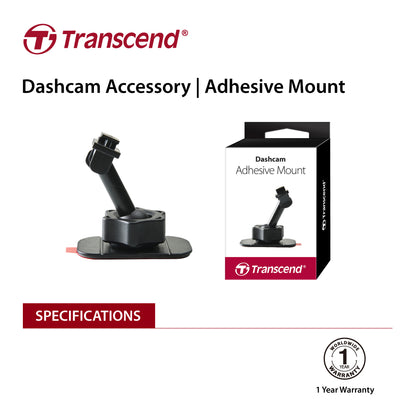 TRANSCEND TS-DPA1  Adhesive Mount for DrivePro Tristar Online