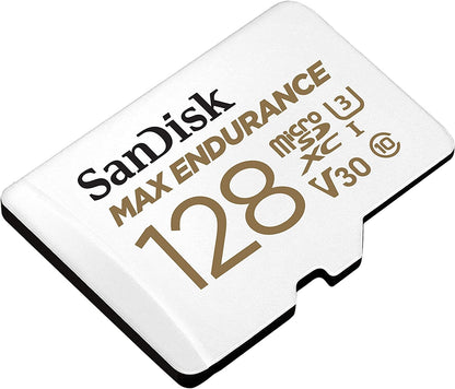 Sandisk Max Endurance Microsdxc Card SQQVR 128G (60 000 HRS) UHS-I C10 U3 V30 100MB/S R 40MB/S W SD Adaptor SDSQQVR-128G-GN6IA Tristar Online