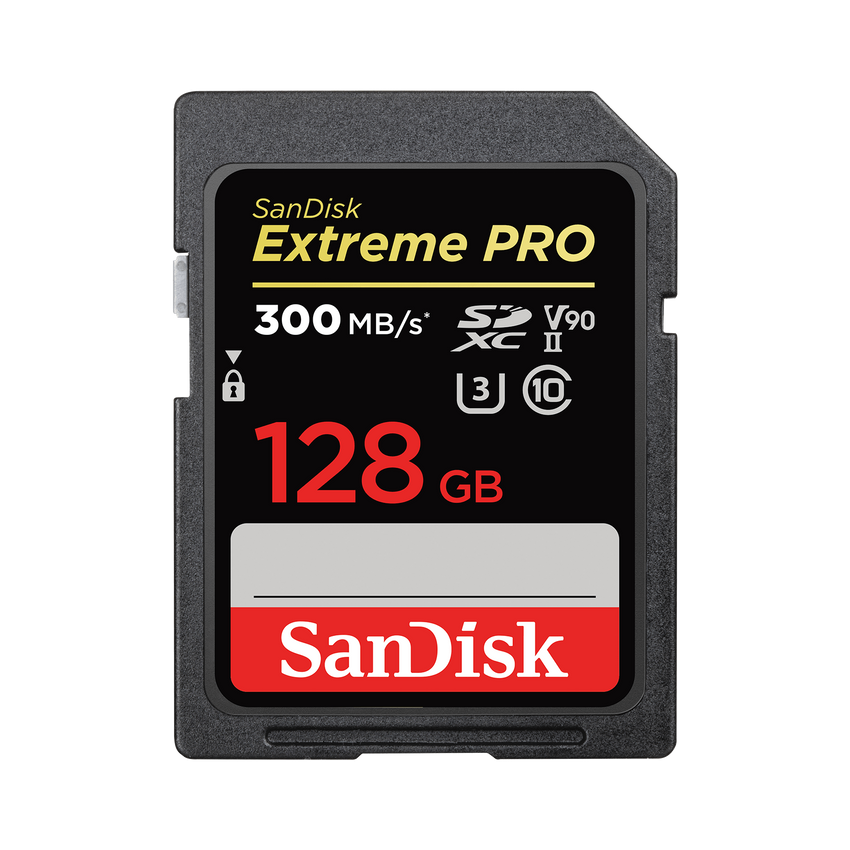 SanDisk 128GB Extreme PRO SDHC and SDXC UHS-II card SDSDXDK-128G-GN4IN Tristar Online