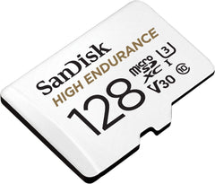 SANDISK HIGH ENDURANCE MICROSDHC CARD SQQNR 128G UHS-I C10 U3 V30 100MB/S R 40MB/S W SD ADAPTOR SDSQQNR-128G-GN6IA Tristar Online