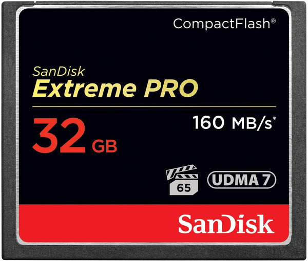 SanDisk Extreme Pro CFXP 32GB CompactFlash 160MB/s (SDCFXPS-032G) Tristar Online