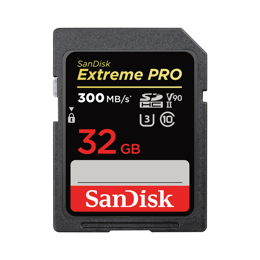SanDisk 32GB Extreme PRO SDHC and SDXC UHS-II card SDSDXDK-032G-GN4IN Tristar Online
