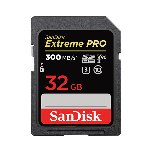 SanDisk 32GB Extreme PRO SDHC and SDXC UHS-II card SDSDXDK-032G-GN4IN Tristar Online