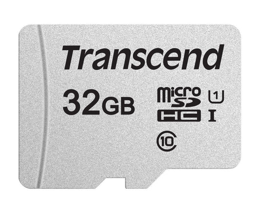 TRANSCEND TS32GUSD300S 32GB UHS-I U1 microSD w/o Adapter  (microSDHC I, C10, U1) Tristar Online