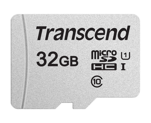 TRANSCEND TS32GUSD300S 32GB UHS-I U1 microSD w/o Adapter  (microSDHC I, C10, U1) Tristar Online