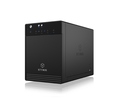 ICY BOX SINGLE enclosure for 4x HDD/SSD with USB 3.1 (Gen 2) Type-C interface and fan Tristar Online