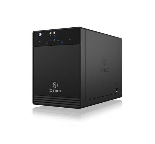 ICY BOX SINGLE enclosure for 4x HDD/SSD with USB 3.1 (Gen 2) Type-C interface and fan Tristar Online