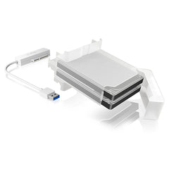 ICY BOX Adapter and enclosure for 2x 2.5" SATA HDDs/SSDs (IB-AC7032-U3) Tristar Online